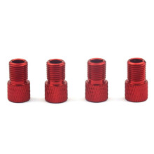 Adaptateur de Valve de Vélo en Alliage D'Aluminium, Adapté Aux Vélos de Montagne et de Route, Accessoires de Vélo Bleu