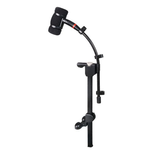 Adjustable Instrument Stand with Rackmount Bracket Clip Microphone Clip Soft Rubber Shock-Absorbing Structure for Cello