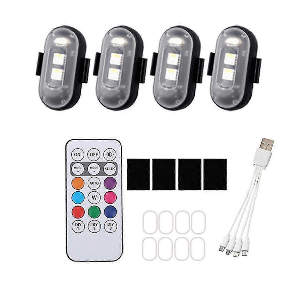 Rgb Led Aircraft Strobe S Motorcycle S Led Flash Position Wireless Aircraft Airplan Light 9042014422479