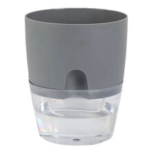 Lazy Watering Flowerpot Hydroponic Plant Transparent Cotton Rope Watering Device Simple Garden Balcony Dress
