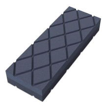 Piedra de aplanamiento grande - Doble grano grueso/fino Afilado de piedras 120/320 Aplanador - Ranuras de diamante Fijador de piedra de a
