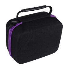 6Colors Essential Oil Case 30 Bottles 10Ml Perfume Oil Essential Oil Box Travel Portable Carrying Holder Nail Polish Storage Bag