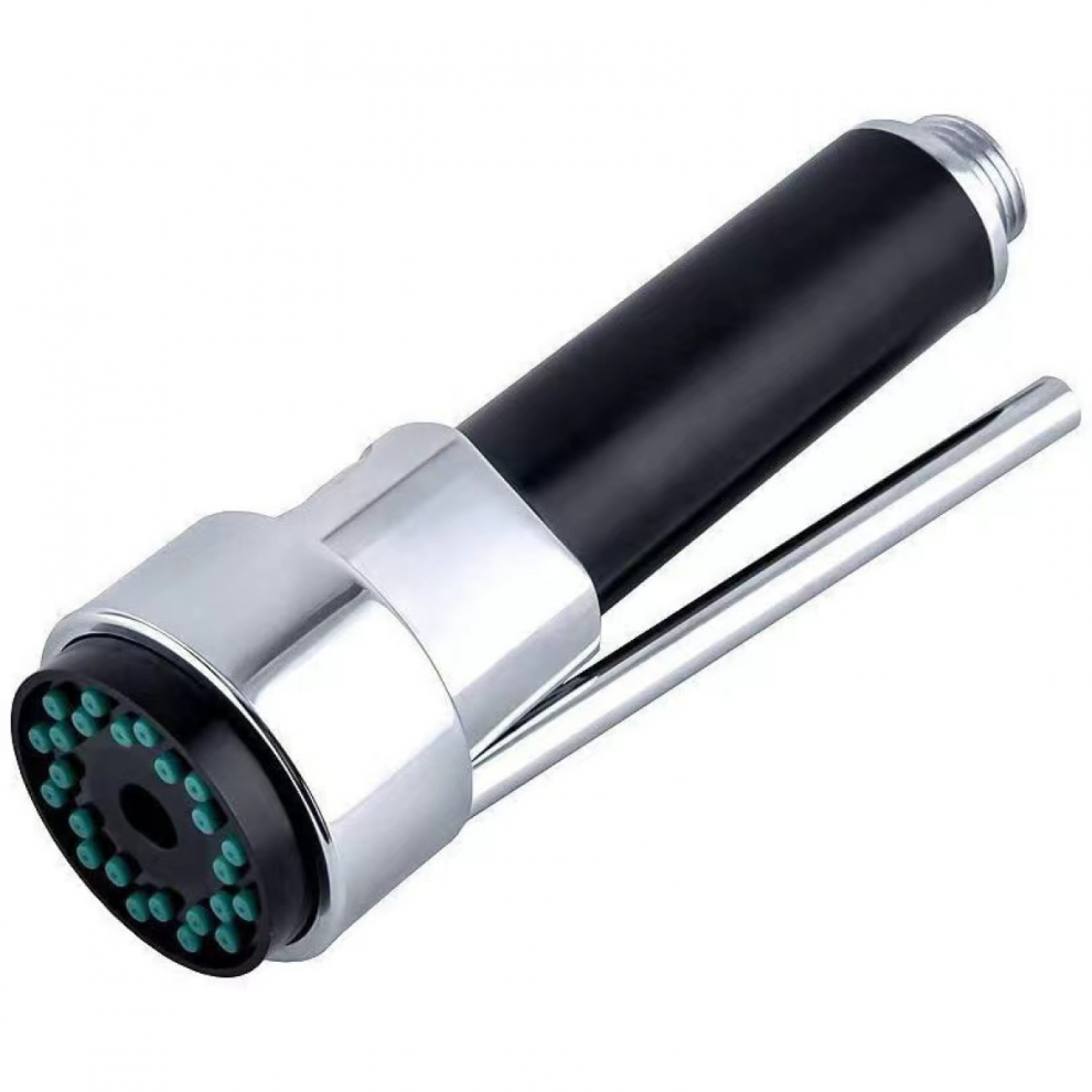 Kitchen Tap Spray Head, Abs Faucet Sprayer Head Nozzle Replacement, Pull Down Hose Spout G1/2 Male Connection, Chrome Finish 9042014420581
