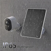 Waterproof Solar Panel Magnetic for Arlo Ultra/Ultra 2/Pro 3/Pro 4/Pro 3 Floodlight Security Camera, /10Ft Long Cable