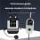 Sistema Microfonico Wireless UHF Microfono Lavalier e Indossabile A Doppia Testa per Eventi, Discorsi e Registrazioni A 3