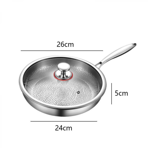 Titanium Pan Pro With Lid 2025 Durable Scratch Non Stick Titanium Pan 2025
