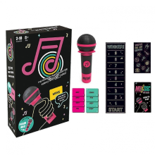 Grab The Mic interactief kaartspel voor familieplezier - perfect voor verjaardagsfeestjes en bijeenkomsten.