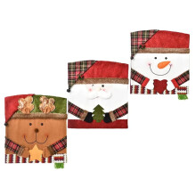 Christmas chair set decoration chair set stool set figurine chair cover kitchen restaurant Christmas decoration