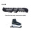 1Pair Ice Skates Skating Blades Protector Shoes Guards Practical Covers Adjustable Protective Case Blade Sleeve-Black 2