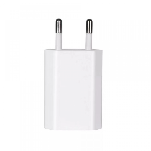 Caricabatterie USB compatibile con iPhone / Samsung 5V / 1A e altri Bianco 1