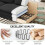 3-Seater Chenille Modern Sofa, Comfortable Home Lounge Sofa 6
