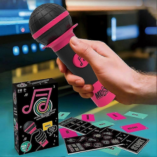 Διαδραστικό παιχνίδι με κάρτες "Grap The Mic" για οικογενειακή διασκέδαση - Ιδανικ 2