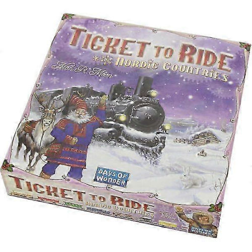 2025 Μέρες Θαυμάτων | Επιτραπέζιο Παιχνίδι Ticket to Ride Nordic Countries | Ηλικία 8+ | Για 2 έως 1