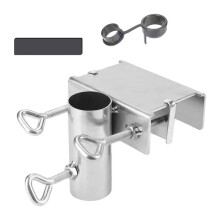Parasol Fixed Clip Patio Umbrella Holder Clamp Umbrella Clamp Deck Umbrella Holder for Beach Fences Chair Courtyard Use