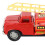 Vintage Iron Fire Truck Model Decor, 155g Fire Engine Toy 9