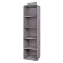 Wardrobe Hanging Storage Bag Interlayer Drawer Type Clothes Hangers Holder Portable Organizer Hanging (5 Layers)