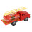 Vintage Iron Fire Truck Model Decor, 155g Fire Engine Toy 16