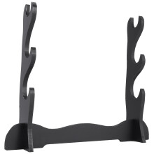 3Tier Samurai Sword Katana Holder Stand Bracket Rack Display Zwart