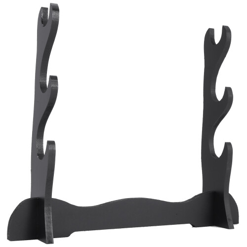 3Tier Samurai Sword Katana Holder Stand Bracket Rack Display Black