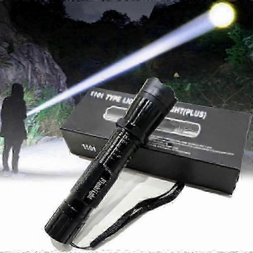 High-Power LED Flashlight - Rechargeable Multi-Function Self-Defense Torch for Outdoor Emergency 2