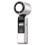 Portable Handheld Fan UsbCharging Adjustable Speed Digital Display Fan Foldable Design High Speed Fan with Night Light,C 2