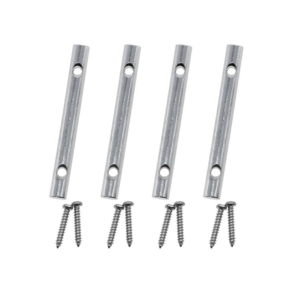4 Pcs Metal Guitar String Retainer Bar 45Mm Guitar String Tension Bar With Screw For Electric Guitar Amplifier 6032982421881