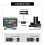 M50 UHF Dual DSP Wireless Dynamic Karaoke Microphone System Anti-Howling Rechargeable Receiver Plug  Microphone Set 4