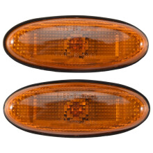 Indicateur de Lampe de RéPéTeur de LumièRe D'Aile de Feu de Position LatéRal de Voiture pour 323626 MPV PREMACY MX-6 Hommage B01W51120