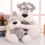 Χαριτωμένο λούτρινο παιχνίδι Schnauzer 35cm - Αξιολάτρευτη λούτρινη κούκλα με ζώα 2