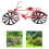 Outdoor Garden Bicycle Wind Spinner Iron 19