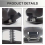 Adjustable Curved Hand Push Board Paint Polishing Tool 70x198mm Multi-Functional Car Bodywork Tool 4