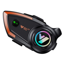 Y80 2X Motorcycle Helmet Headset Waterproof Noise Reduction Hands-Free Call Car Headset Universal