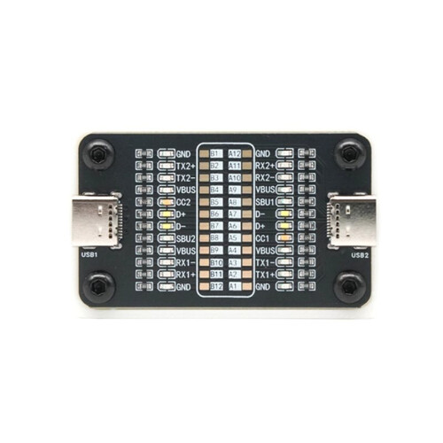 Dual-Ended Type-C Fast Charging Cable Test Board for IOS and Android Phones Testing USB 3.1