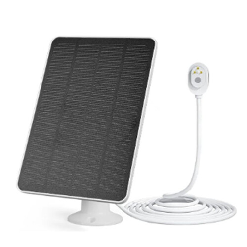 Waterproof Solar Panel Magnetic for Arlo Ultra/Ultra 2/Pro 3/Pro 4/Pro 3 Floodlight Security Camera, /10Ft Long Cable