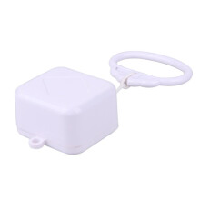Waterproof Plastic Music Box with Classic Lullaby Melody Pull String Cord Music Box Mechanical Winding System