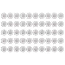 50PCS Magnetic Remote Control Holder Wall Mount Adhesive TV/Air Conditioner Storage Hooks Home Organizer Hooks