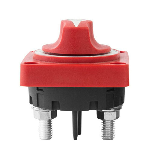 2X 48V 300A Single Circuit Battery Selector Isolator Disconnect Rotary  Battery Power 2