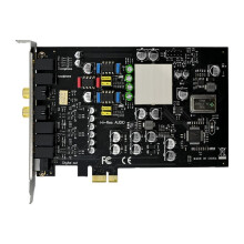 PCI-E 7.1-Soundkarte, Optisches/Koaxiales Desktop-Computer-Motherboard, CMI8828, Professionelle Frontlautsprecher für Audiophile