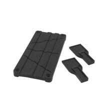 Kit de Emenda de Fita de 1/4polegada (10 Polegadas) para Bobina Aberta, com Fita de Emenda e Fita Guia para Revoxsonido (Preto)