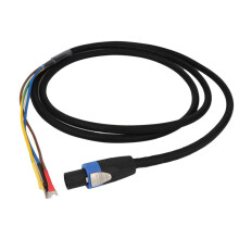 Professionelles 3-Poliges Lautsprecherkabel mit OFC-Versilbertem Draht für PA-Anlagen, Subwoofer, Gitarrenverstärker und Studioanschlüsse