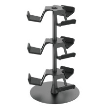 Gamepad Controller and Earphone Hanger -3-Layer Rotating Controller Storage Stand for ONE, PS4, PS5, Sw