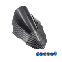 Motorcycle Windshield for XMAX300 X MAX 300 Sport Touring WindScreen XMAX 300 Accessories 2023 2024- Black