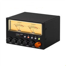 D5 4-Vägs Ljudomkopplare, HiFi 5-Bands Stereo-EQ, Förförstärkarequalizer med VU-Mätare, EU-Kontakt