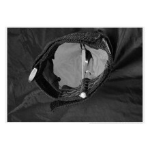 Universal 44cm Round Flash Softbox Portable Foldable Style Speedlite Diffuser Reflector Strap for Camera Flash