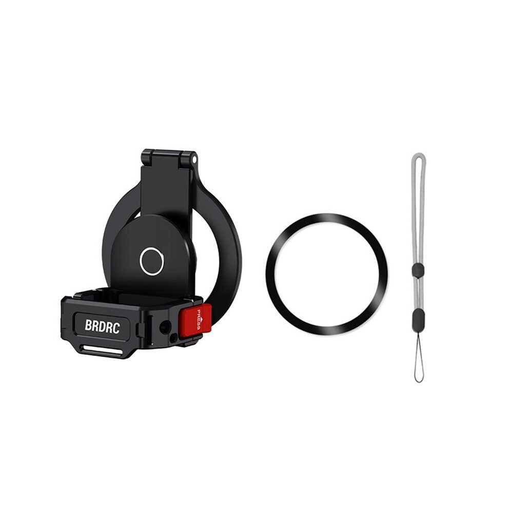 Brdrc Metal Teleprompter Holder For Osmo Pocket 3, Camera Magnetic Braket With Cold Shoe Adapter 6031386930616