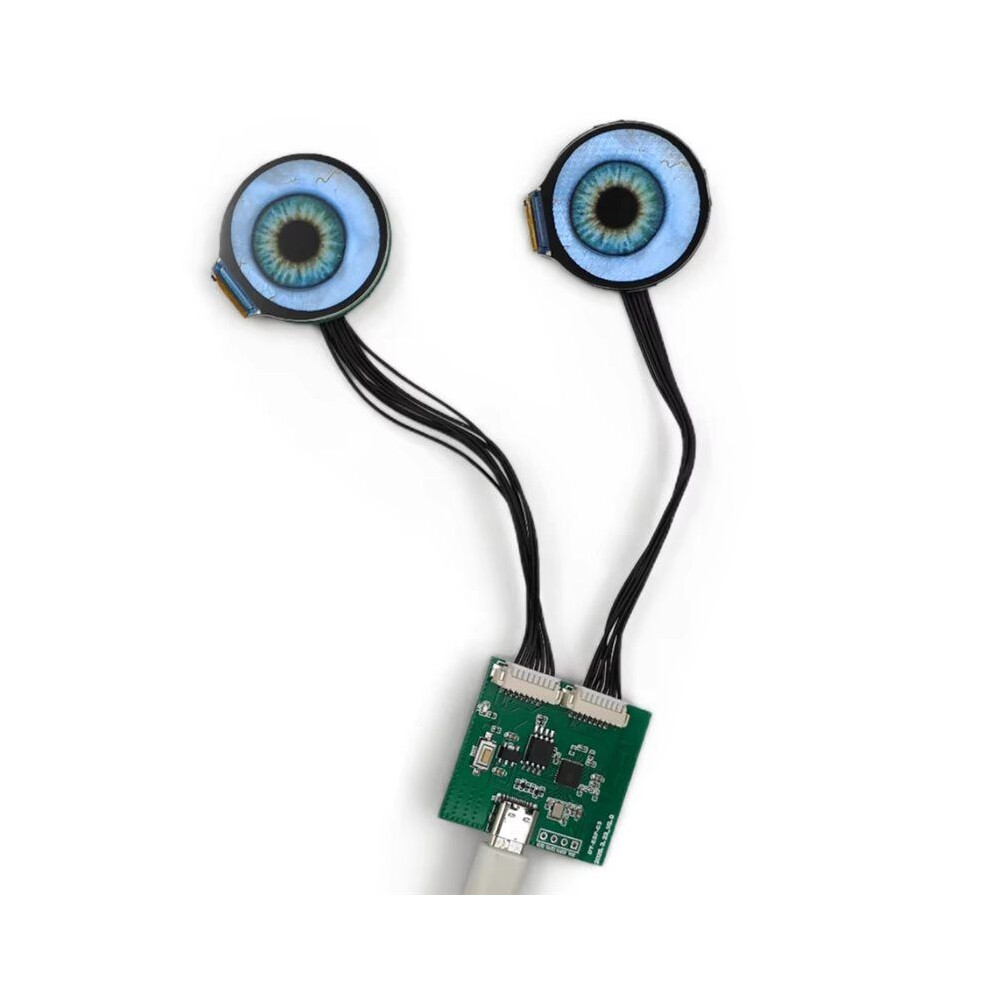 Devil's Eye Diy Kit 1.28-Inch Binocular Expression Controllable Eyeballs 4713278388096