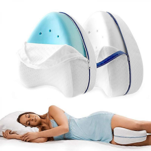 Μαξιλάρι ποδιών Body Memory Cotton για ύπνο ορθοπεδικό για ισχιαλγία στην πλάτη, γι 1