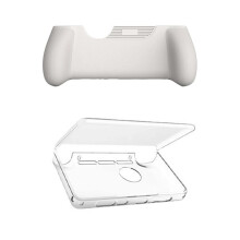 For AYN THOR Dual Screen Flip Handheld Device Gaming Accessories TPU Protective Console Grip C