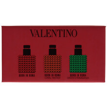 Valentino Perfume Mini Gift Set for Women: Born in Roma Donna Trio Discovery Set - Includes Born in Roma Donna, Coral Fantasy, Green Stravaganza 0.2 f