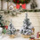 6 Pack Artificial  Christmas Tree Tabletop  Christmas Tree DIY Holiday Indoor Decorations 4